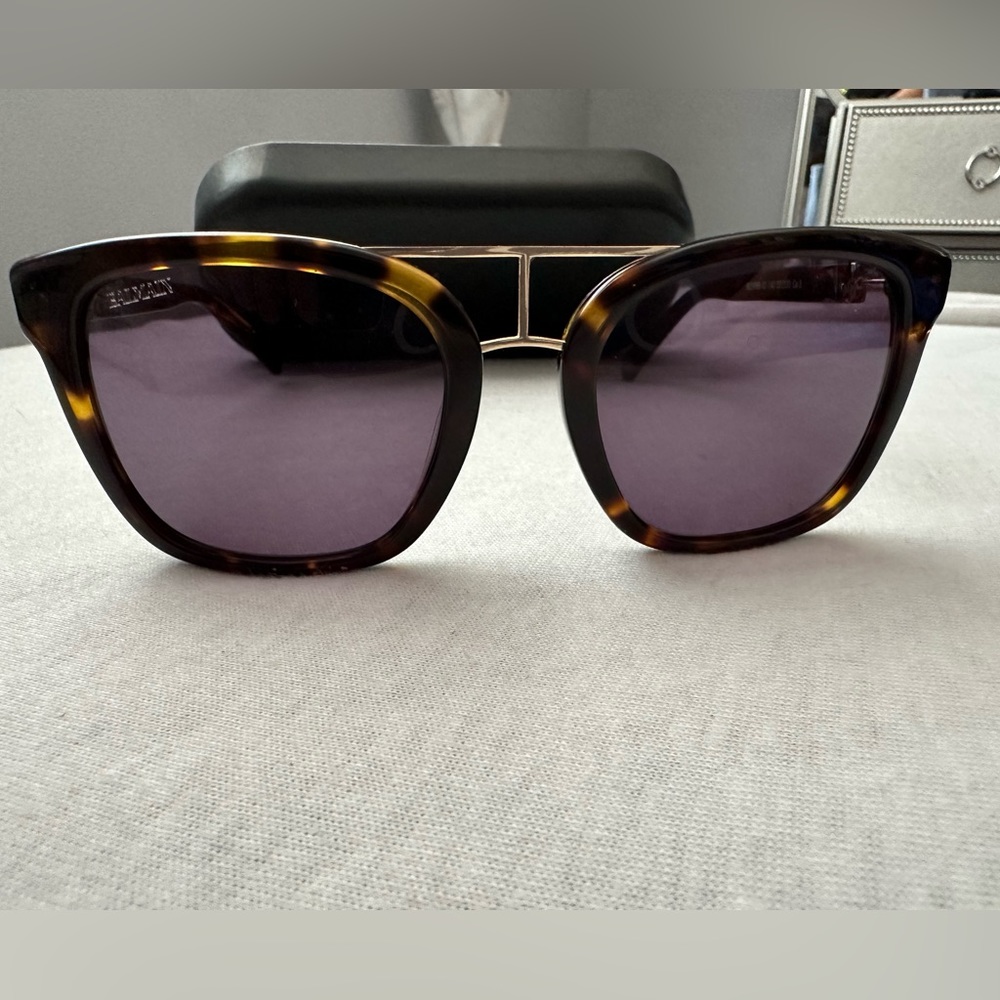 Authentic Balmain Tortoise Shell Sunglasses - Picture 1 of 9